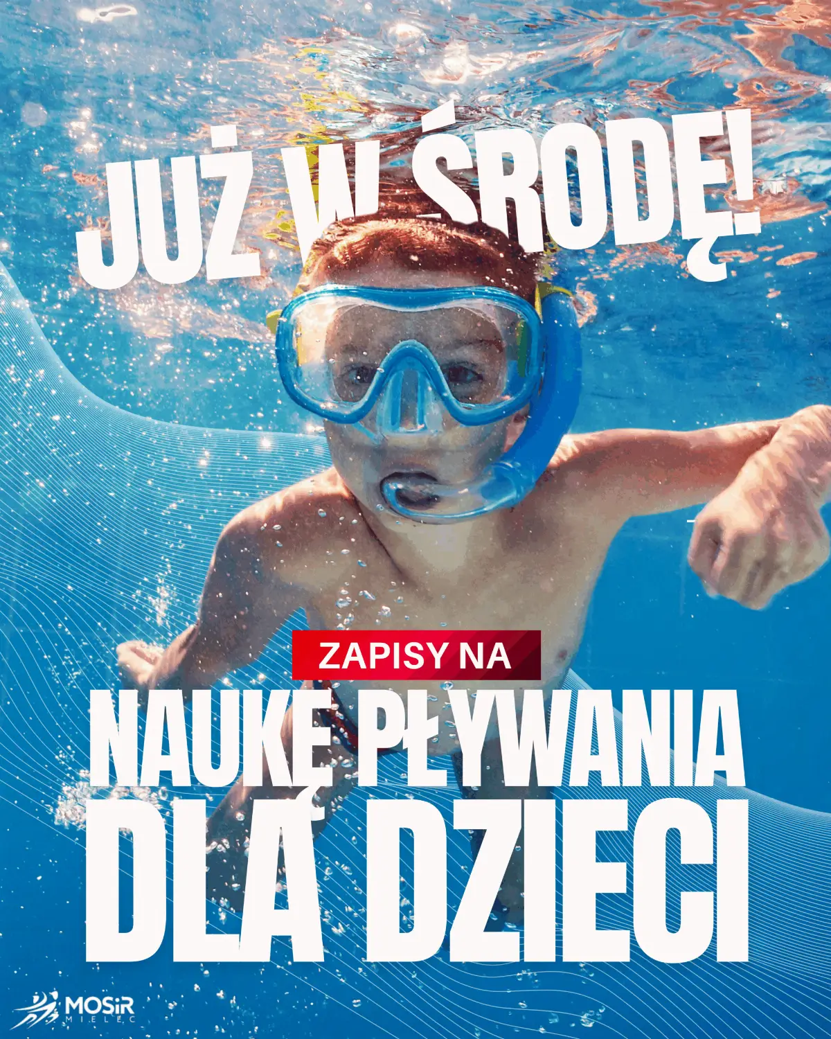 Grupowe zajęcia z nauki pływania dla dzieci - zapisy ruszają w środę