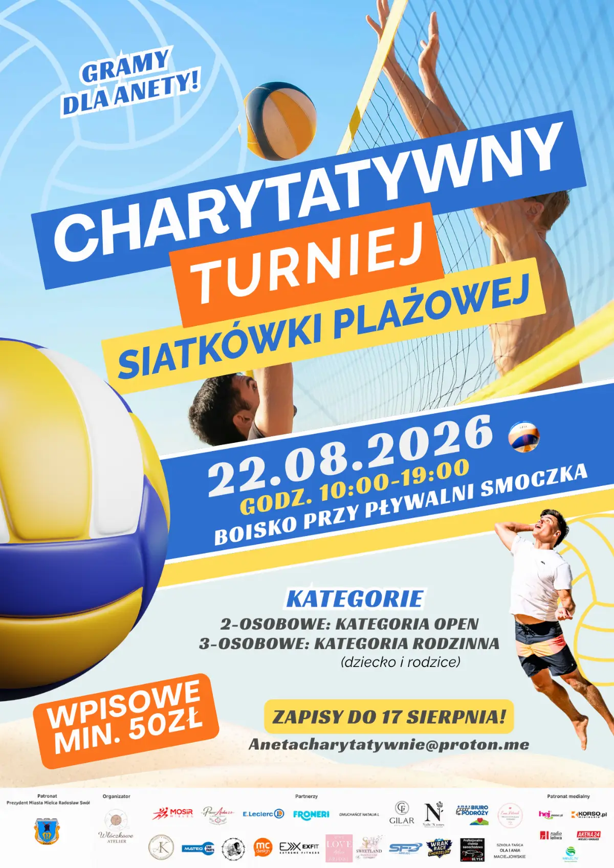 Charytatywny Mecz Siatkówki na rzecz Anety