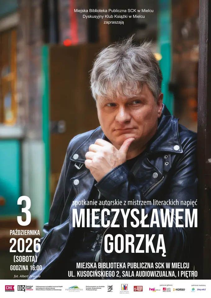 Spotkanie autorskie z Mieczysławem Gorzką, 3 października 2026 r.