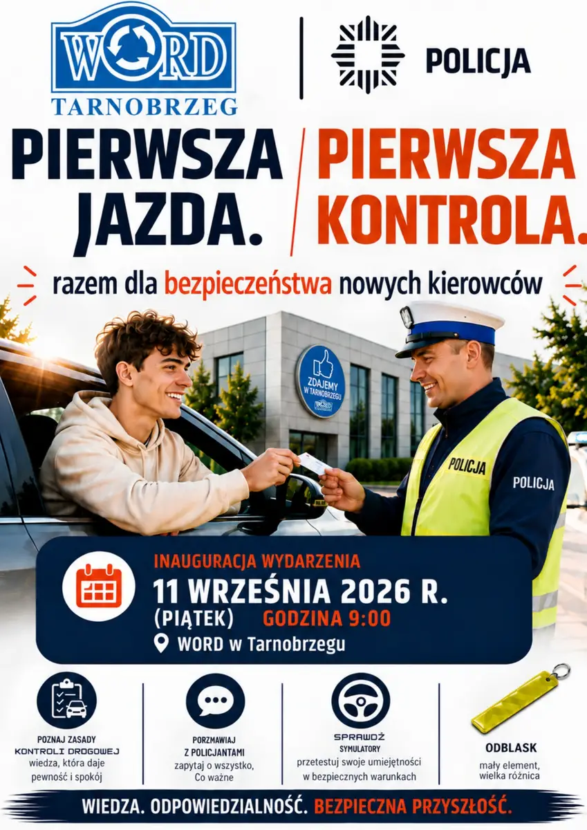 Inicjatywa Policji i WORD dla bezpieczeństwa kierowców