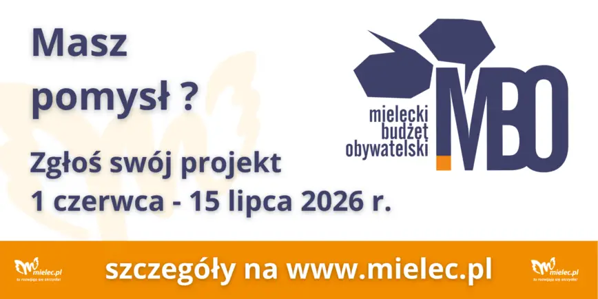 Ostatnia szansa na zgłoszenia do Mieleckiego Budżetu Obywatelskiego
