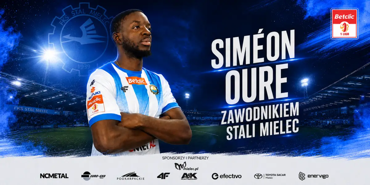 Siméon Ouré dołącza do FKS Stal Mielec