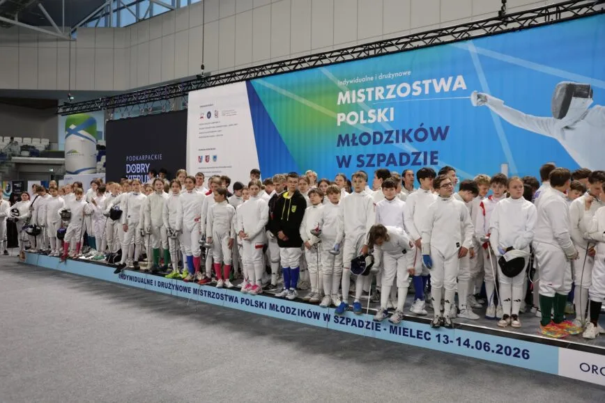Mistrzostwa Polski Młodzików w Szpadzie w Mielcu