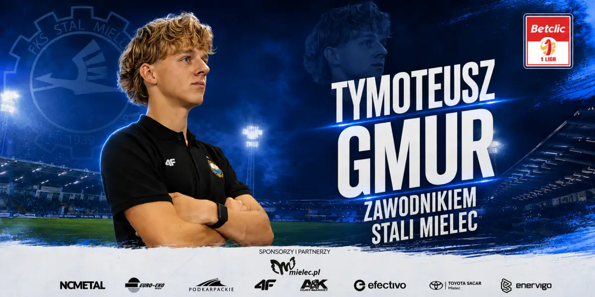 Tymoteusz Gmur dołącza do Stali Mielec
