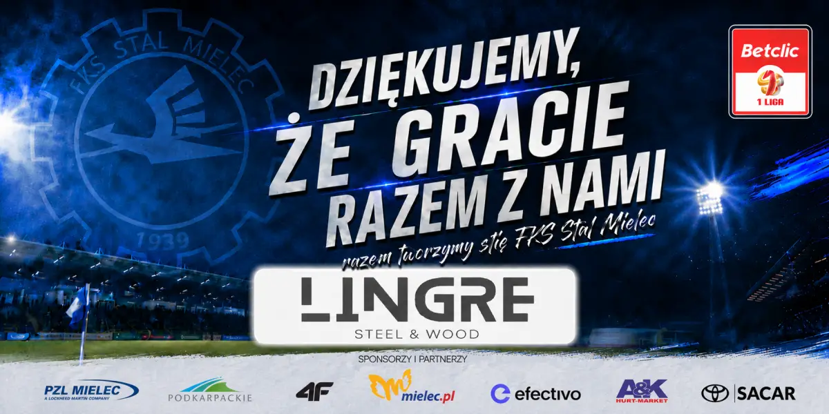 Lingre nowym sponsorem FKS Stal Mielec