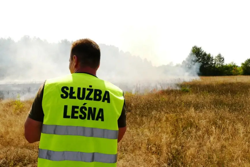 Apel Nadleśnictwa Mielec dotyczący zagrożenia pożarowego