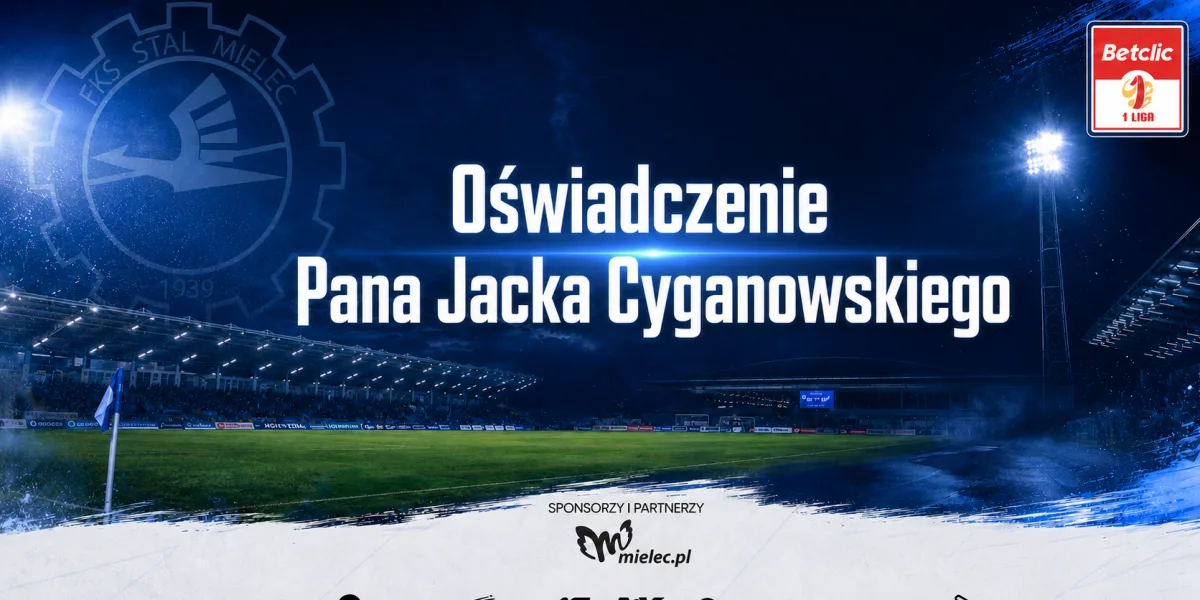 Oświadczenie Jacka Cyganowskiego