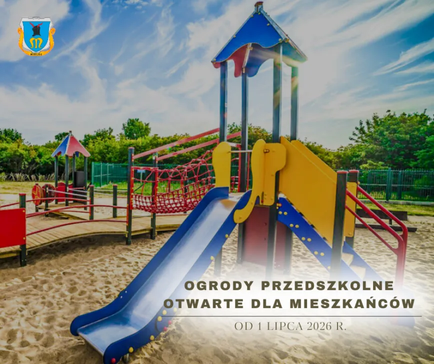 Ogrody przedszkolne dostępne dla mieszkańców od lipca
