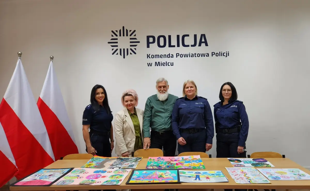 Rozstrzygnięcie powiatowego konkursu plastycznego „Bezpieczne wakacje 2026”