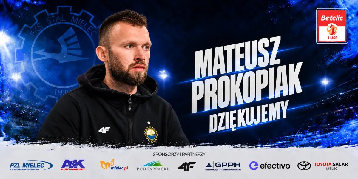 Mateusz Prokopiak opuszcza FKS Stal Mielec