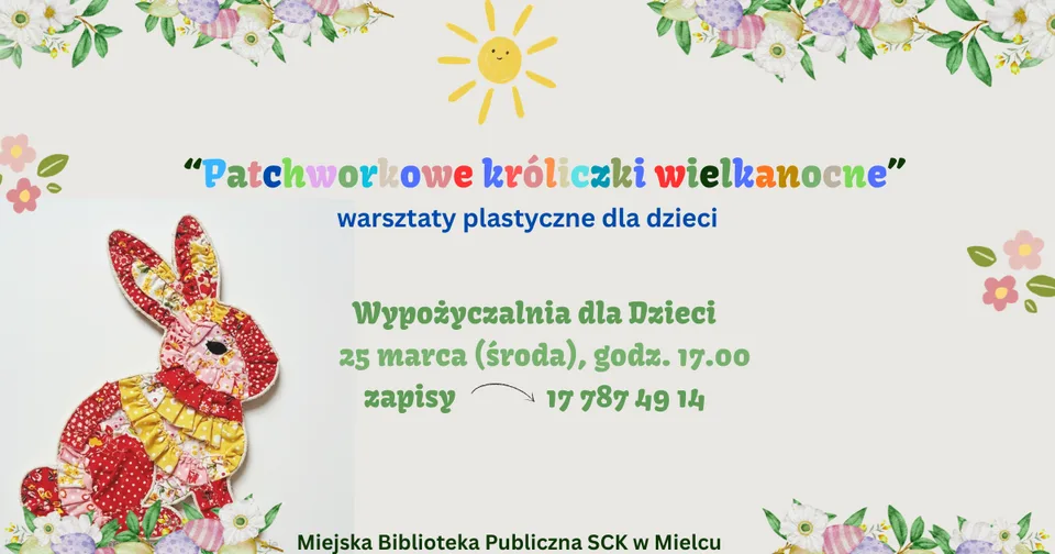 Warsztaty wielkanocne w Wypożyczalni dla Dzieci