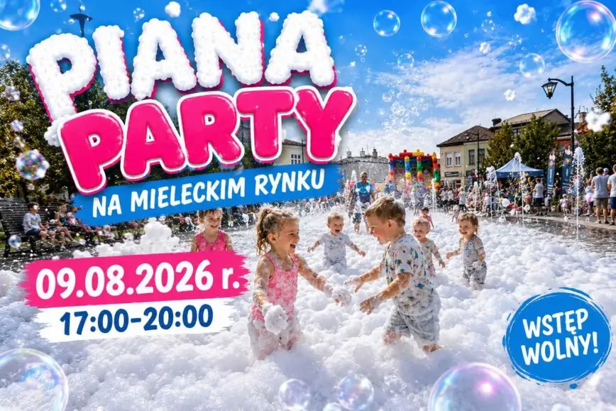 Weekendowe atrakcje na mieleckim Rynku: koncert i animacje dla dzieci