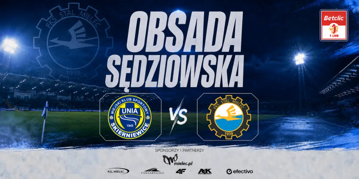 Skład sędziów na mecz z Unią Skierniewice