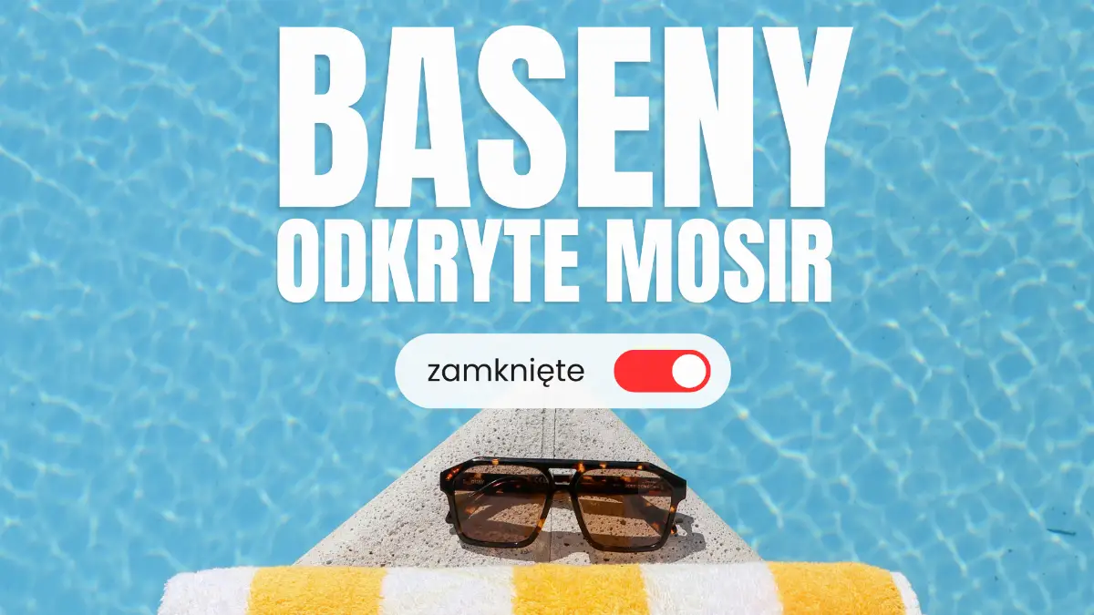 Nieczynne baseny odkryte 9 lipca 2026 roku