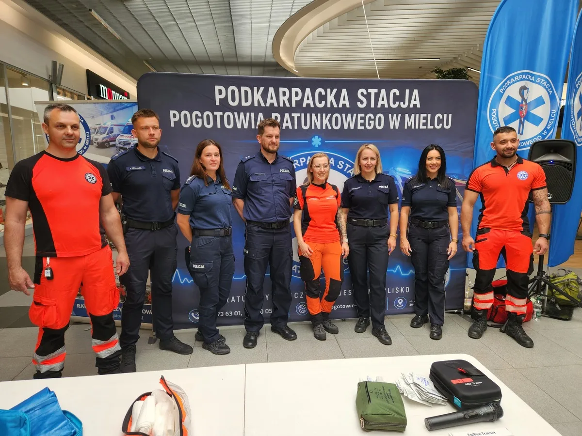 Krajowy Trening Pierwszej Pomocy w Mielcu – ćwiczenia służb ratunkowych