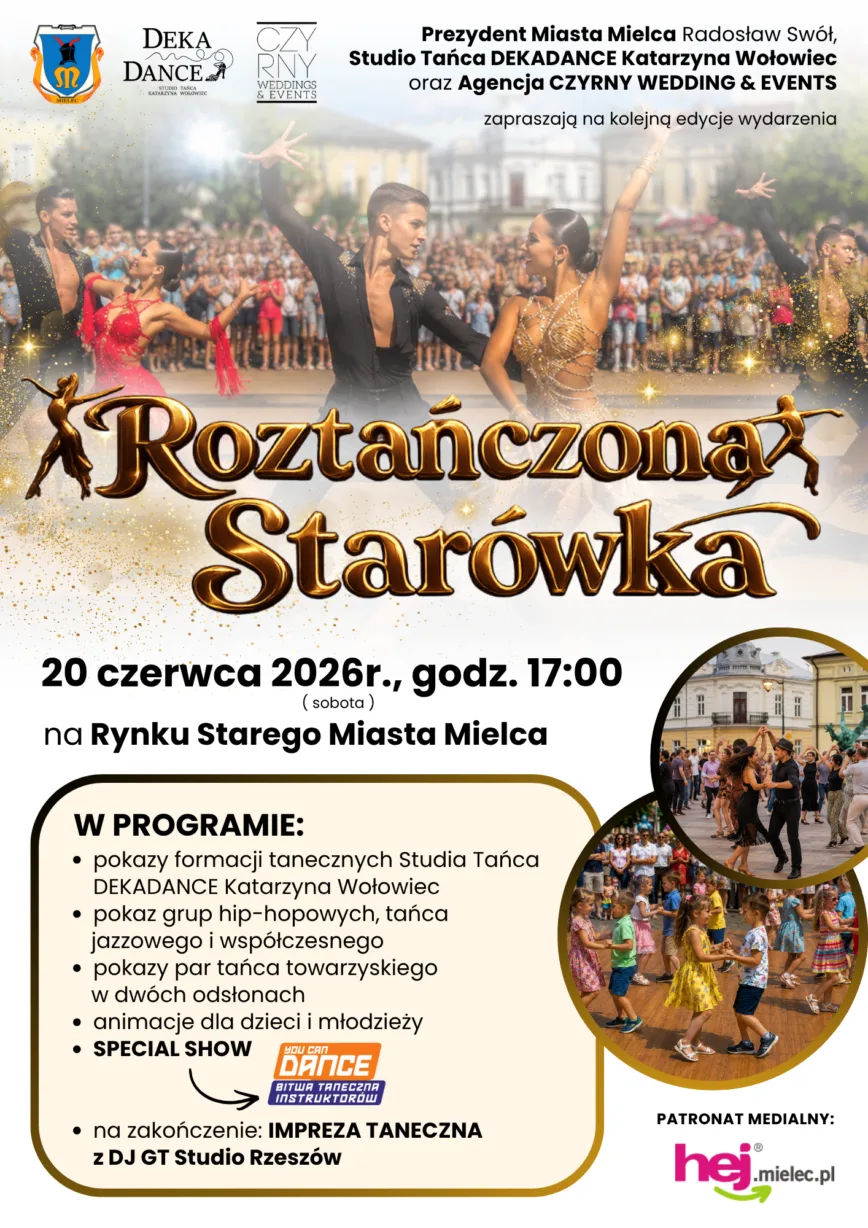 Roztańczona Starówka wraca na Mielecki Rynek